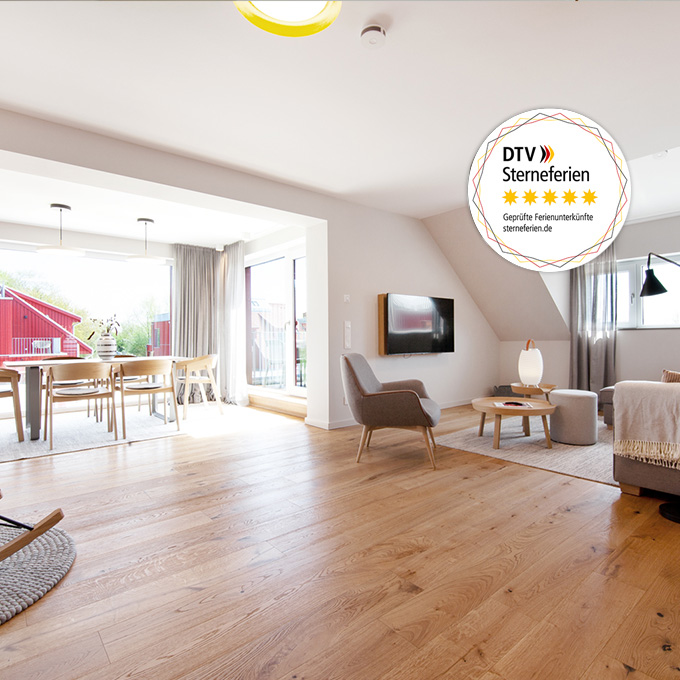 Überraschung M – Apartment mit 2 Schlafzimmern und Wohnbereich